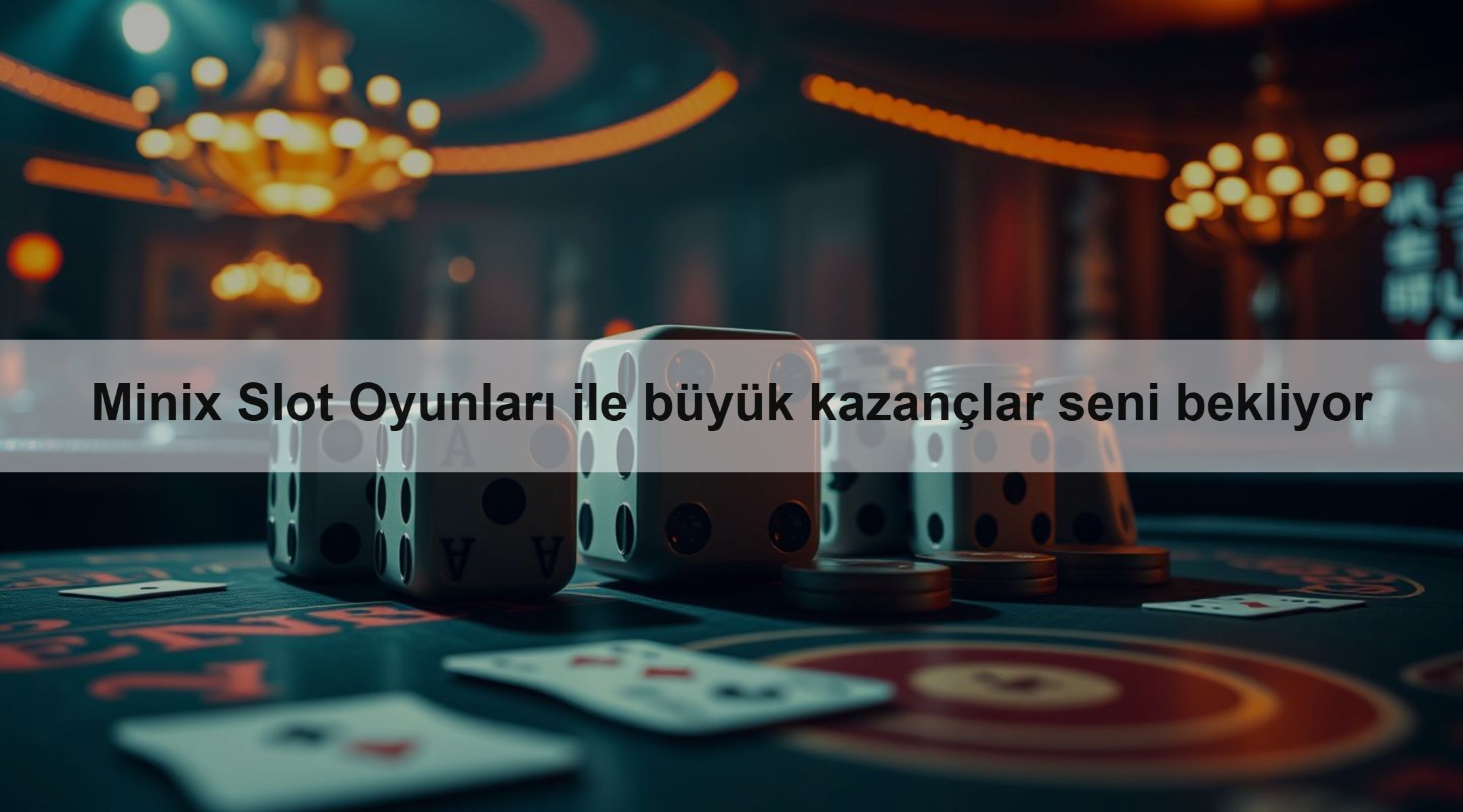 Minix Slot Oyunları ile büyük kazançlar seni bekliyor